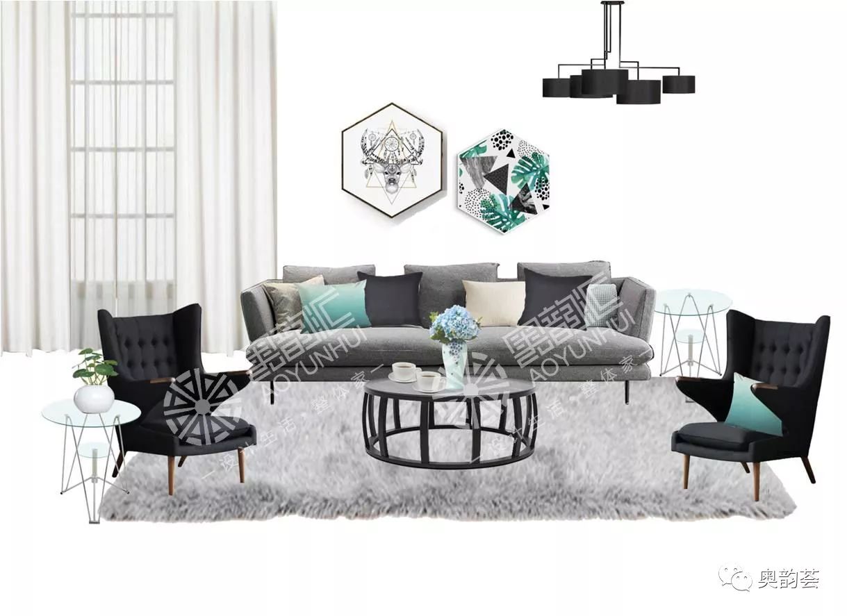 奧韻匯家裝 | 舒適與時(shí)尚并存的現(xiàn)代風(fēng)