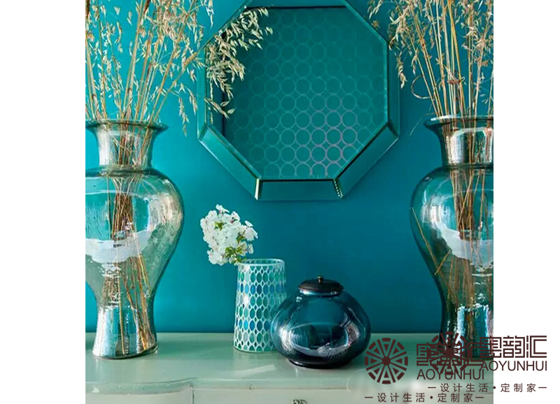 青，東方色也——青點墻面