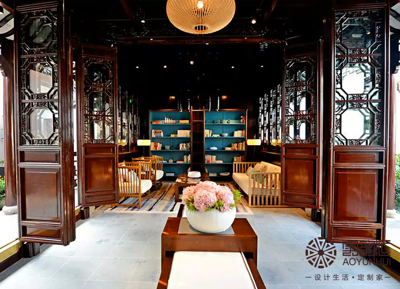 懷舊復古木色——齊聚一堂（門窗、木柜定制）