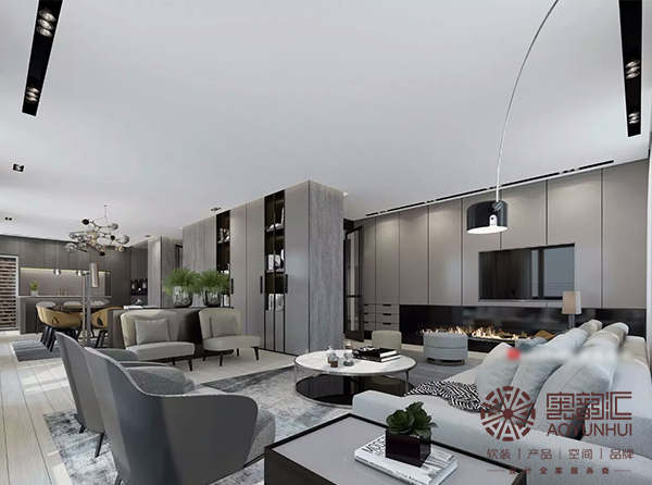 冷淡風(fēng)系列——客廳