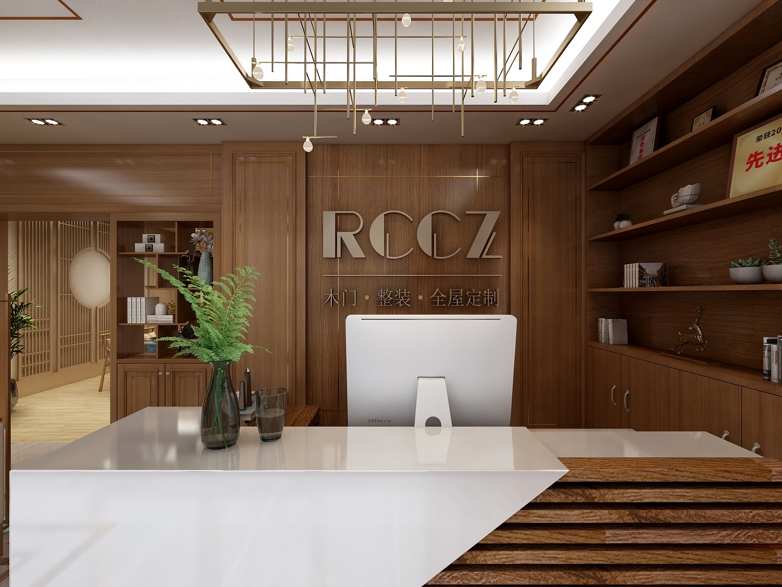 永恒的中式美---新中式店面設(shè)計(jì)