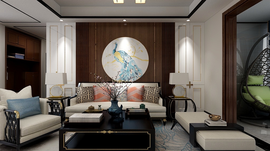 157㎡新中式，有沒(méi)有拉動(dòng)你當(dāng)下古典情懷？