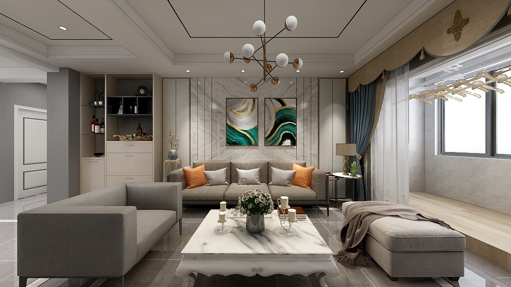 119㎡-現(xiàn)代風(fēng)格住宅