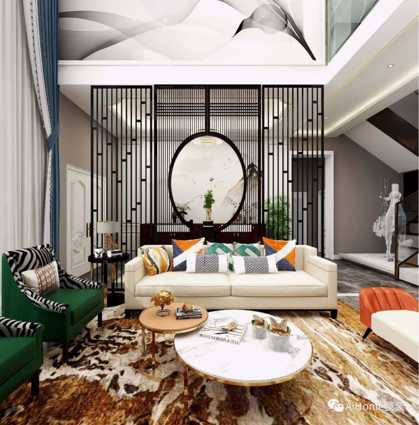 中式與現(xiàn)代的結(jié)合